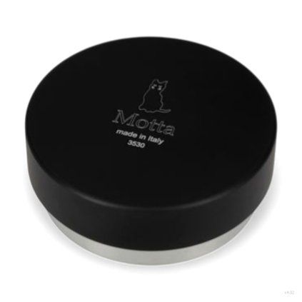 Stylový černý tamper o průměru  58 mm