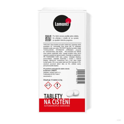 Lamanti čistící tablety